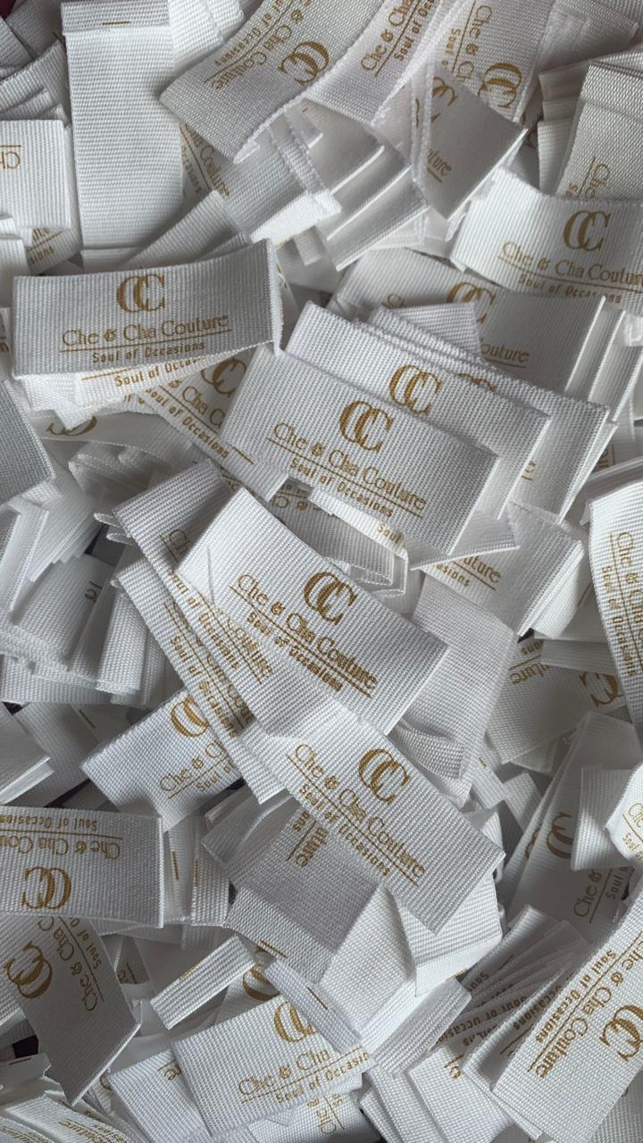 White Cotton Labels